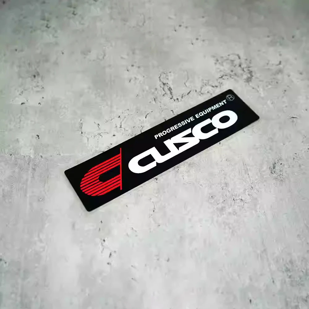 ملصقات فينيل لتصفيف السيارة لـ CUSCO المعدات التقدمية راعي اليابانية المعدلة الشريط خوذة السيارات الجسم نافذة الباب ملصق مائي #4
