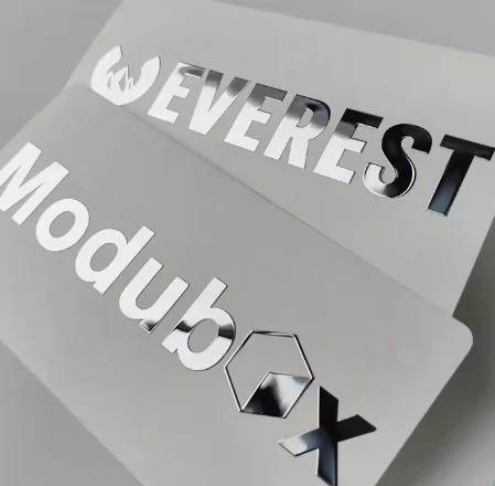 

Customized metal letter label UV electroplated nickel 3D logo transfer sticker tape 3m adhesive waterproof sticker