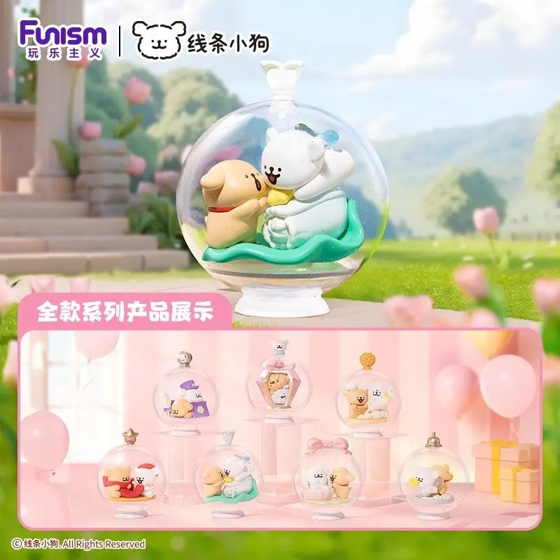 

100% Оригинальная серия Funism/Playful Line Puppy: Маленькие подарочные наборы-сюрпризы, модные украшения, милые парные подарки на день рождения, аниме-атрибутика