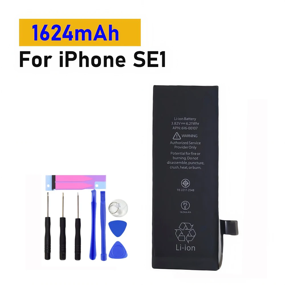 Battery For iPhone SE 2 SE 3 2020 2022 5G SM-G781 A2275 A2296 A2595 1821mAh 2018mAh Replacement Phone Battery image 3