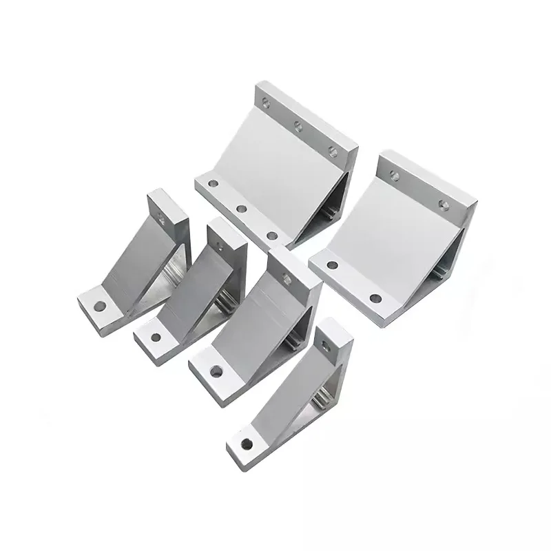 4Pcs 90 Degree Corner Angle Bracket 2020 3030 4040 4545 5050 6060 Connection Joint for V-Slot T-Slot European Aluminum Profiles