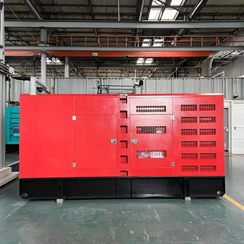 Customized For Cummins 450KW 550KVA Engine Powered Silent Diesel Generator Set ATS Options Stamford Alternator Auto Start Power