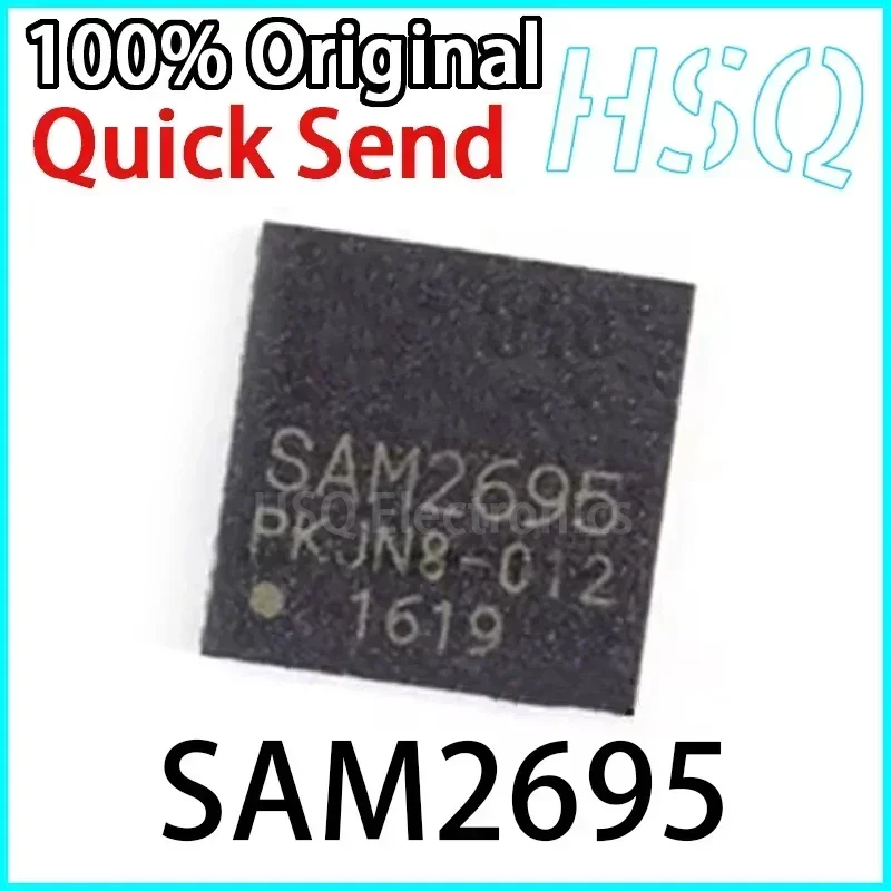 رقاقة كاريوكي أصلية جديدة SAM2695 QFN48 منخفضة الطاقة
