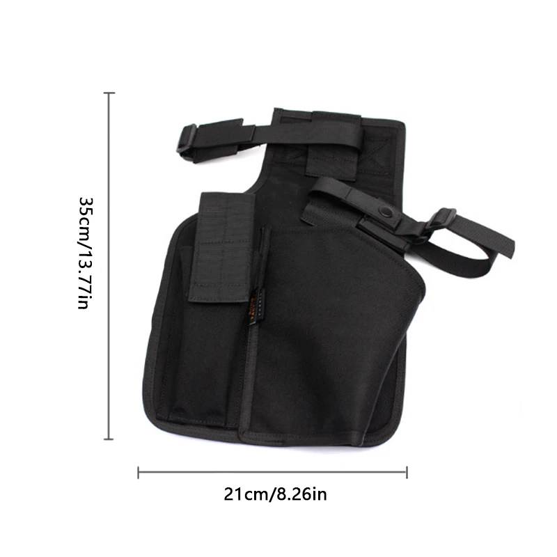 Imagem -06 - Drop Leg Holster Bolsa Homens e Mulheres Mp7 Ajustável