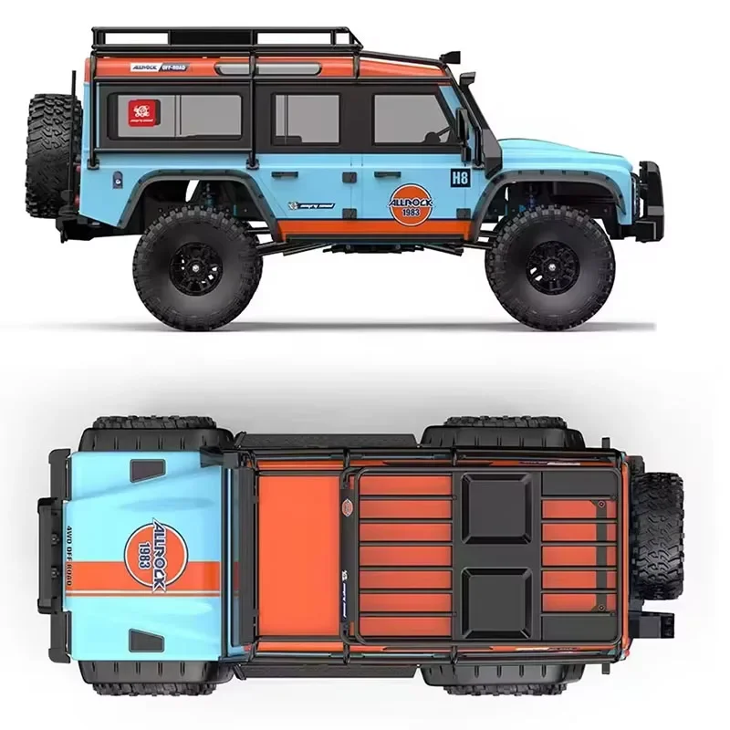 รถบังคับวิทยุ MJX H8H V2 ขนาด 1/8 รุ่นอัพเกรด พร้อมระบบโปรแกรมผ่านแอพ ล็อคเฟืองท้าย ระบบไฟจำลอง 8CH  มอเตอร์แบบไร้แปรงถ่าน