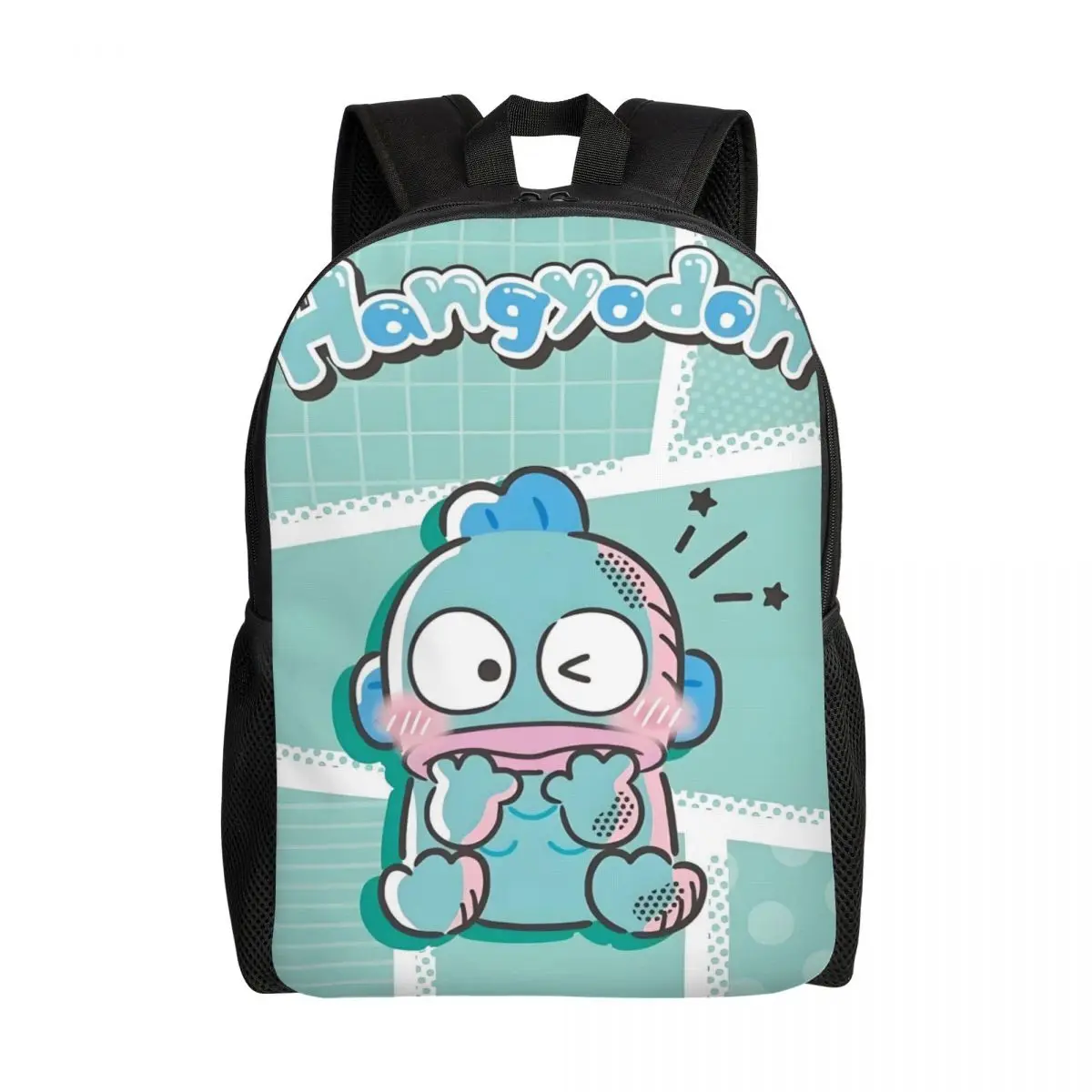

Custom Hangyodon Laptop Backpack Women Men Fashion Bookbag for College School Student Classical Printing Animal Bags