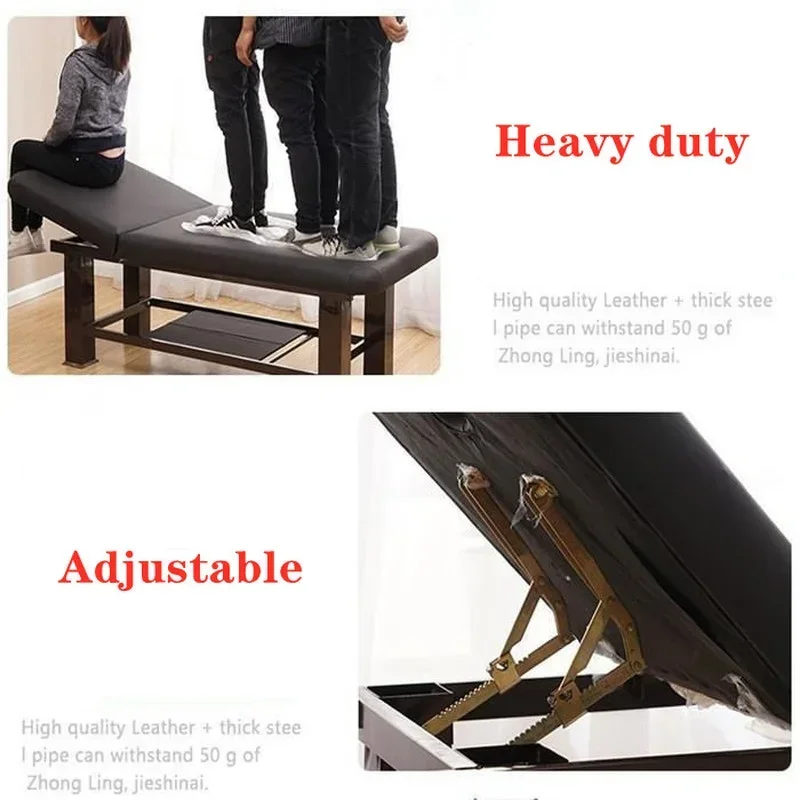 1pcs Heavy duty Hinge Adjustable Angle Lift Sofa Bed Headrest Hinges Massage Table Support Frame Mechanism Furniture Hardware