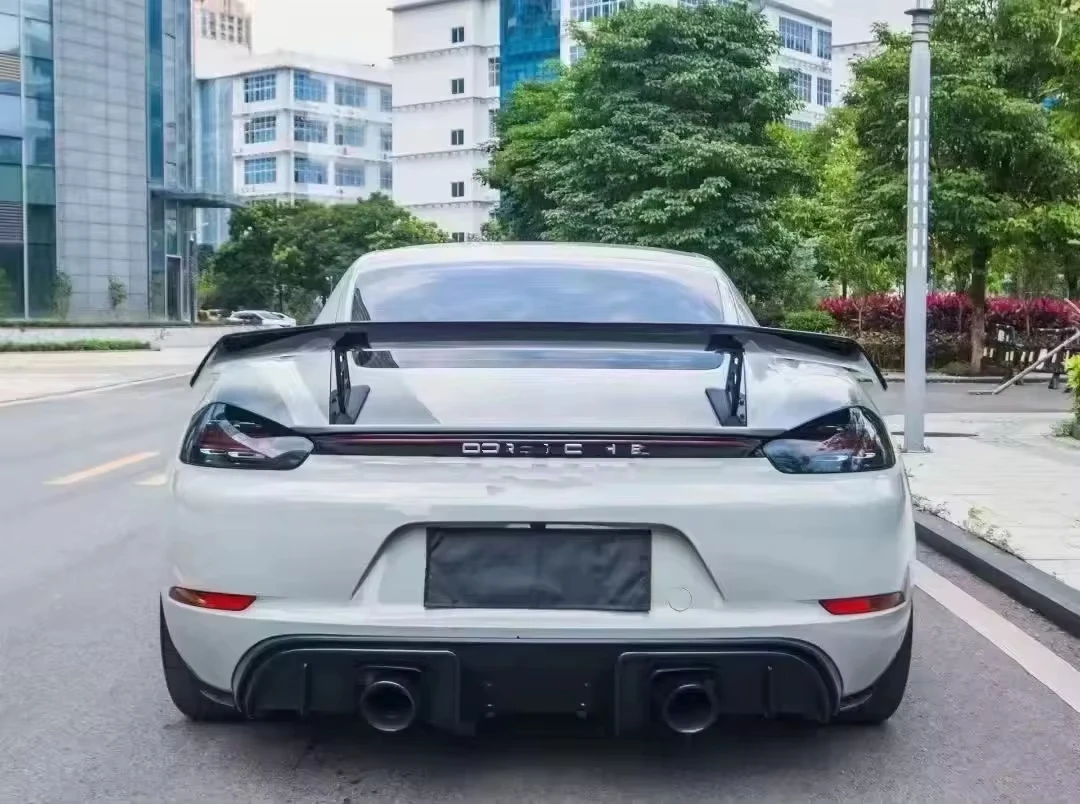 Customizable OEM Body KitsNew For  987-981 Upgraded 982 718 For Style Front Lip Fog Light Bumper Fenders Headlights Tailli