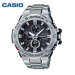 Casio GST-B100 Watches for Men Quartz Casual Luxury G SHOCK Multifunctional Shockproof Dual Display Stainless Steel Man Watches