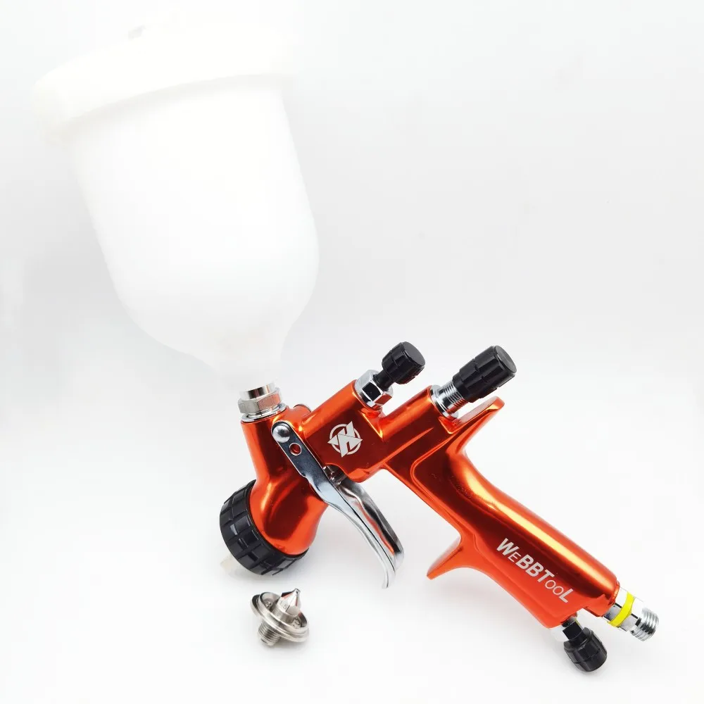 New LVLP 1.3/1.5mm Air Spray Gun Car Surface Paint Gun Water-based Varnish Spray Gun Air Tools Airbrush