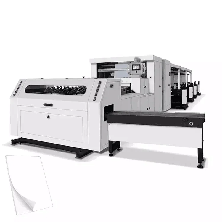 Fully Automatic Multi Feeding Roll To Sheet A4 Paper Cutting and Packing Machine A3 A4 Paper Making Machine