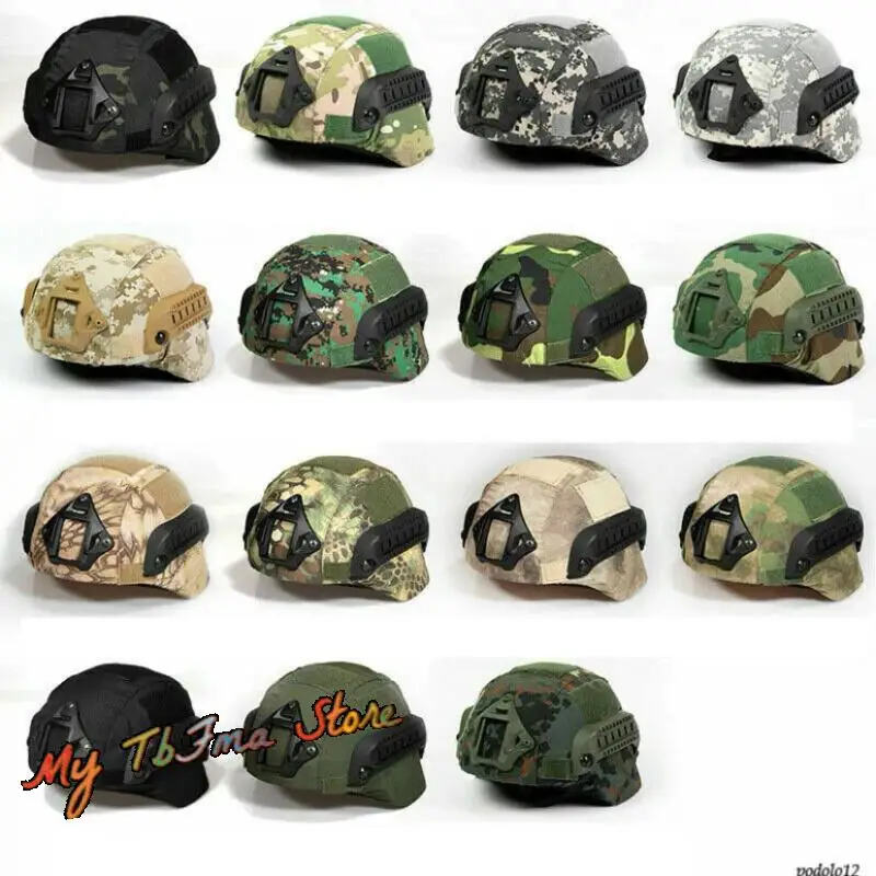 Outdoor Hunting Paintball Tactical Mich 2000 Helmet Cover Camouflage Helmet Cloth For MICH2000 Helmet