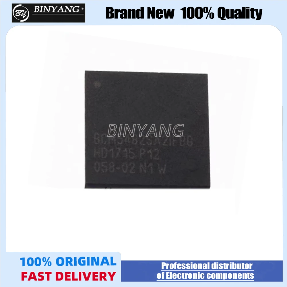 1PCS BCM49408KFEBG BCM49408 BCM5482SHEA2IFBG BCM5482 BCM6750KFEBG BCM6750 BD82C602J BD82C602  BGA 100% new original