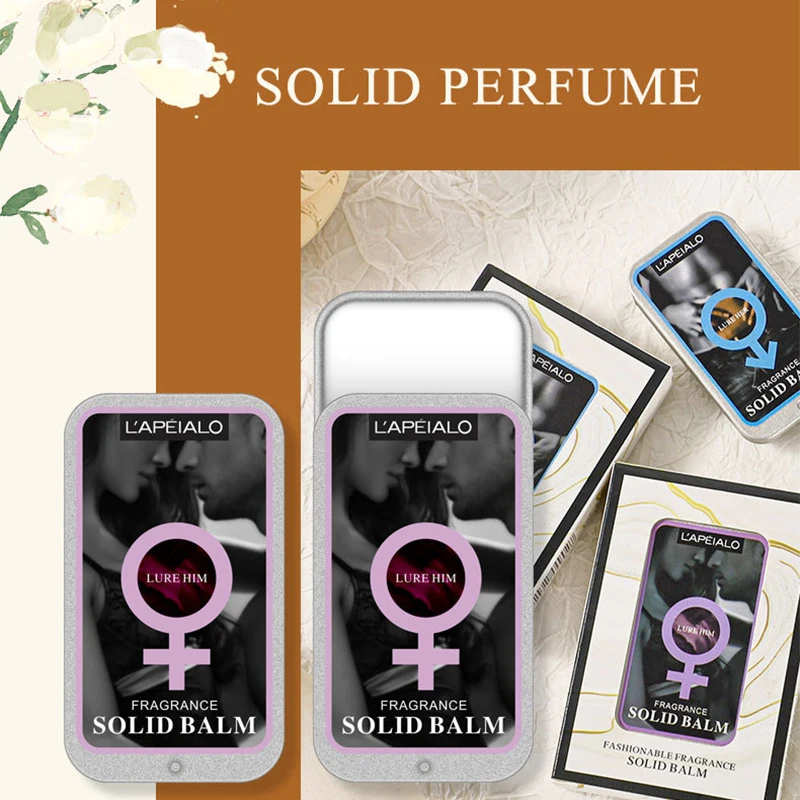 Portable Pocket Fragrance Balm Men And Women Body Pheromone Perfume Solid Balm Long Lasting Fragranc Light Fragrance Balm - Image 4