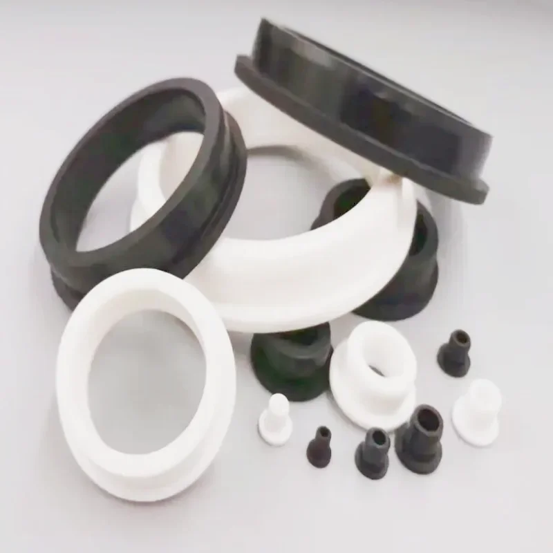 Protect Bushes O-rings Sealed Gasket Round Hollow Silicone Rubber Grommets Hole Plug Wire Cable Grommet Gasket Hole 3-40mm