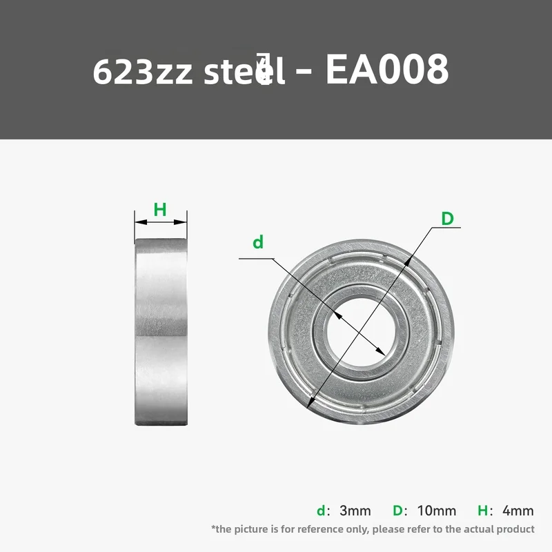Original brand new deep groove ball bearing Maker Treasure House for Bambu lab 3D Printing model Special standard parts
