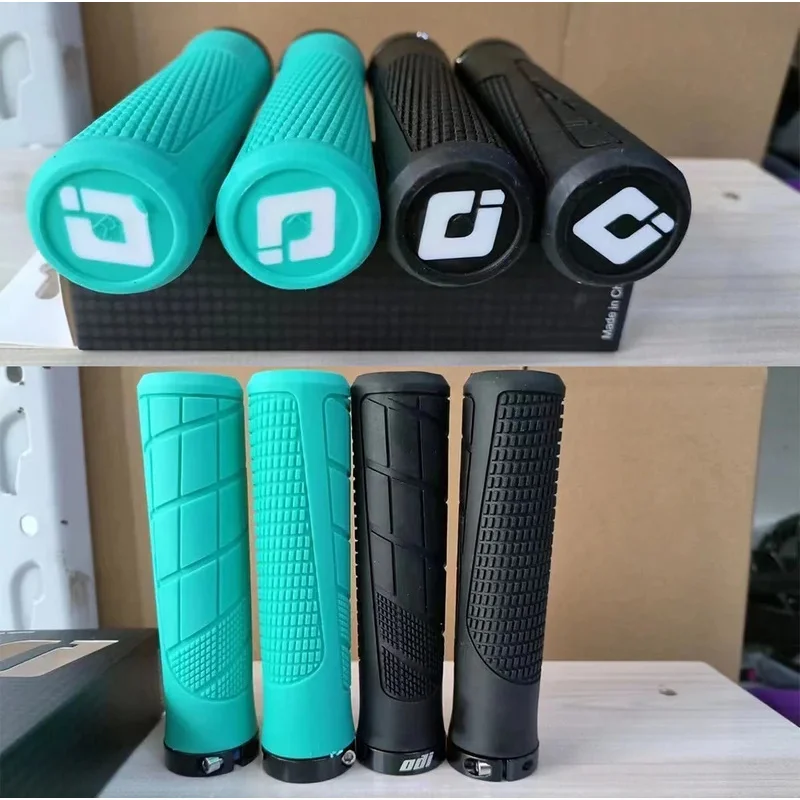 ODI دراجة القبضات قفل على غطاء مقود الدراجة الجبلية المضادة للانزلاق دراجة هوائية جبلية للطي التوازن BMX DH مقبض القبضات أجزاء الدراجات #5