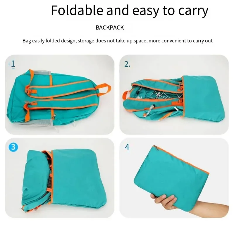 XOKY-mochila ultraligera multifuncional para montar en montaña, bolsa de viaje plegable de gran capacidad para ocio, 8001