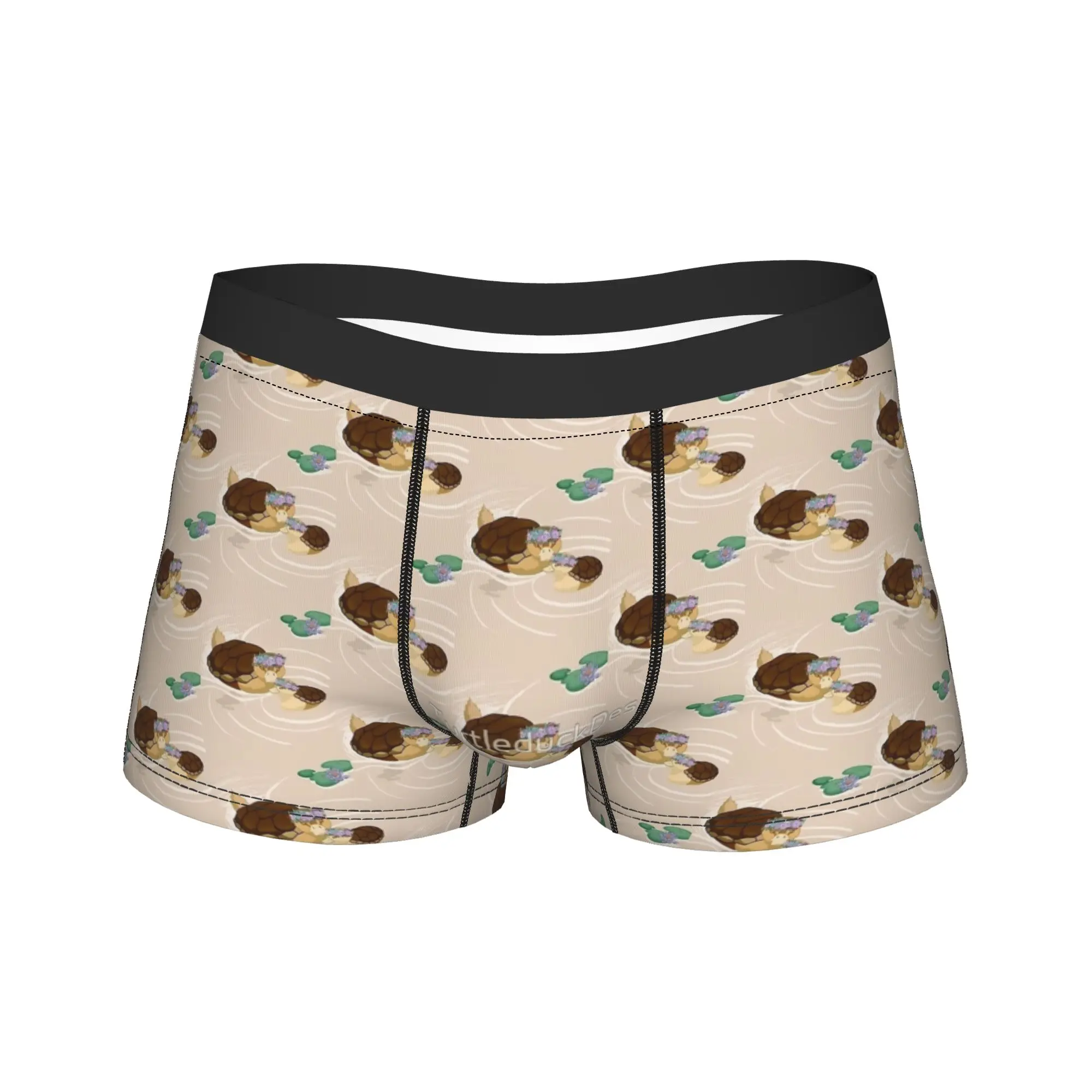Turtleducks Avatars Airbender Underwear  Men Underpants Printed Soft Trend Trunk Hot Sale Shorts Briefs Big Size 2XL