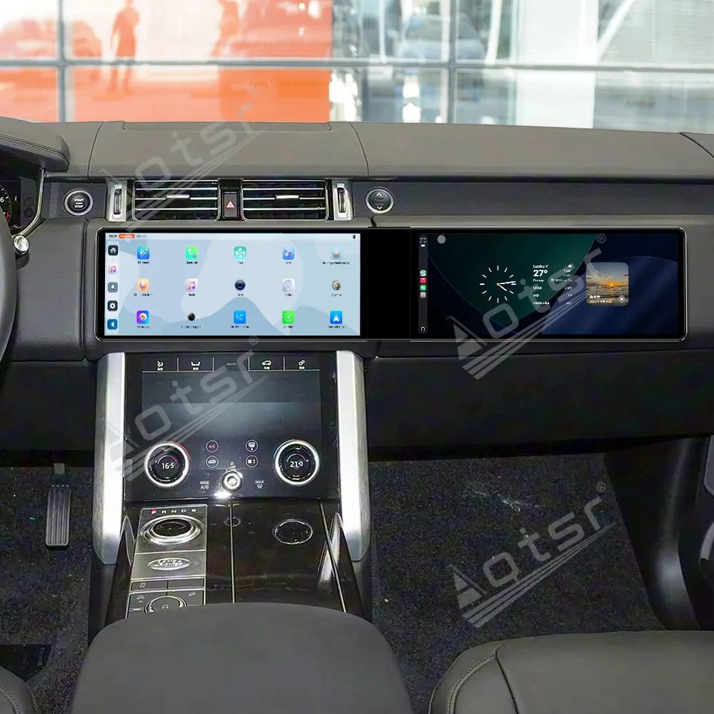 12.3 Dual Screen For Land Rover Range Rover Executive Edition 2018~2022 Android 13 Car Radio Multimedia GPS Navigation Head Uni