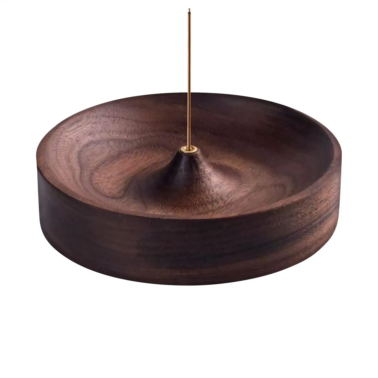 Incense Stick Holder Round Incense Burner Household Ash Tray Handmade Agarwood Stand For Adults Men Women Home Office Study