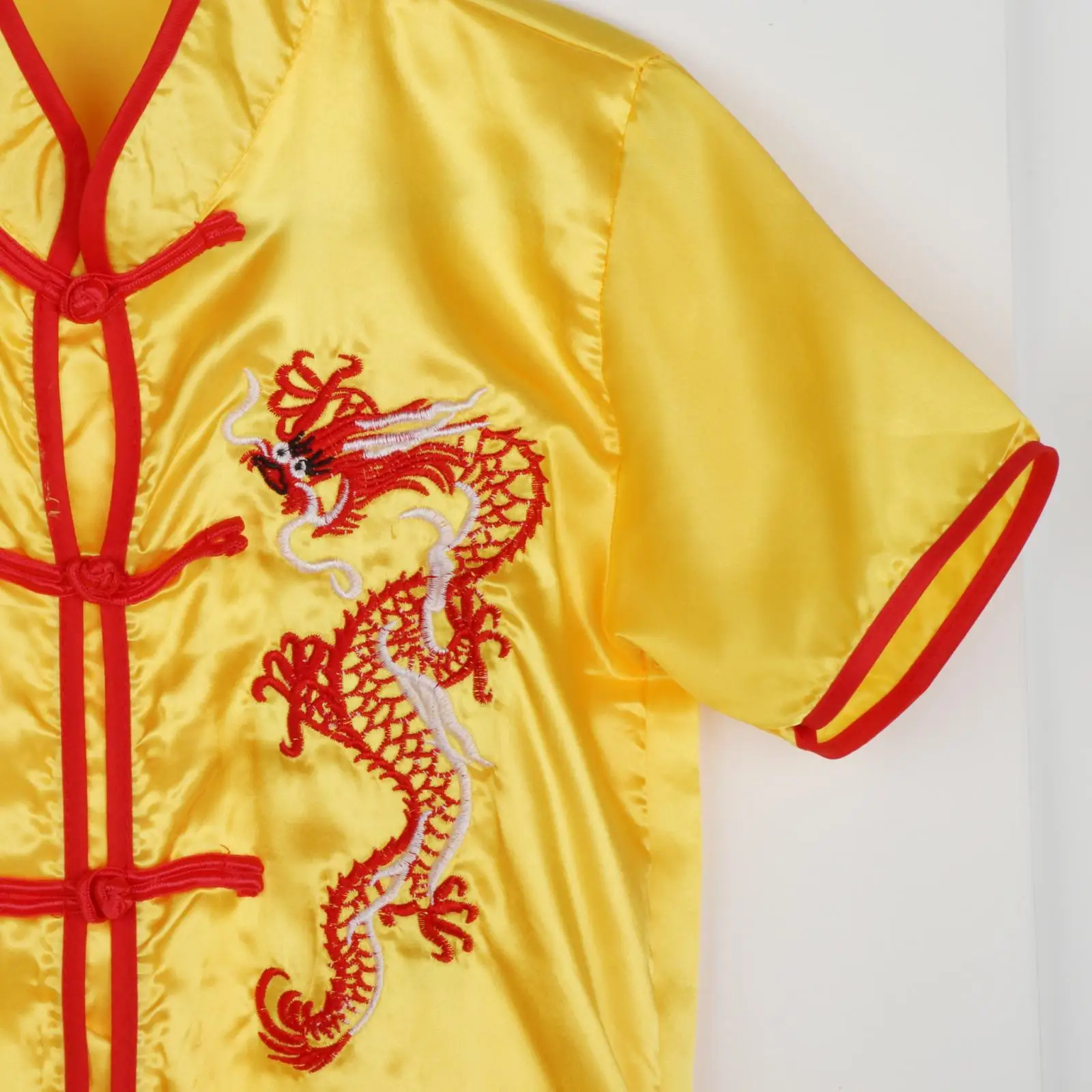 Unisex Kung Fu Clothing Set Martial Art Outfits with Belt Wrist Strap for Morning Exercise Stage Performance
