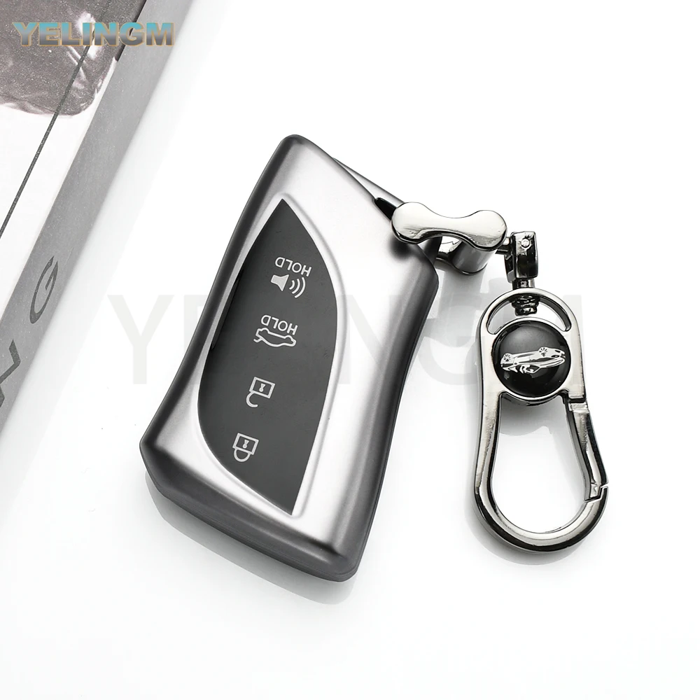 Titanium Gray Smart Remote Car Key Case Cover for Lexus UX250 UX260 Es Es350 UX200 UX250h ES200 ES300h ES350 US200 Accessories
