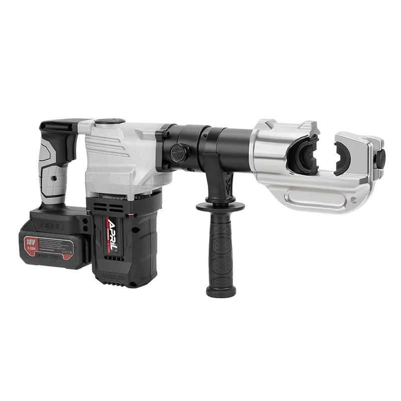 BKM-400C Portable Powered 10-300mm2 Cable Clamping Tool Hydraulic Battery Wire Terminal Connect Tool