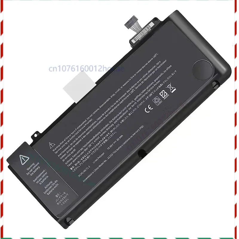 

A1322 A1278 Laptop Battery for Apple 2009 2010 2011 2012 MacBook Pro 13 inch fits MB990LL/A MB991ll/A MC374ll/A 10.95V 63.5WHCli