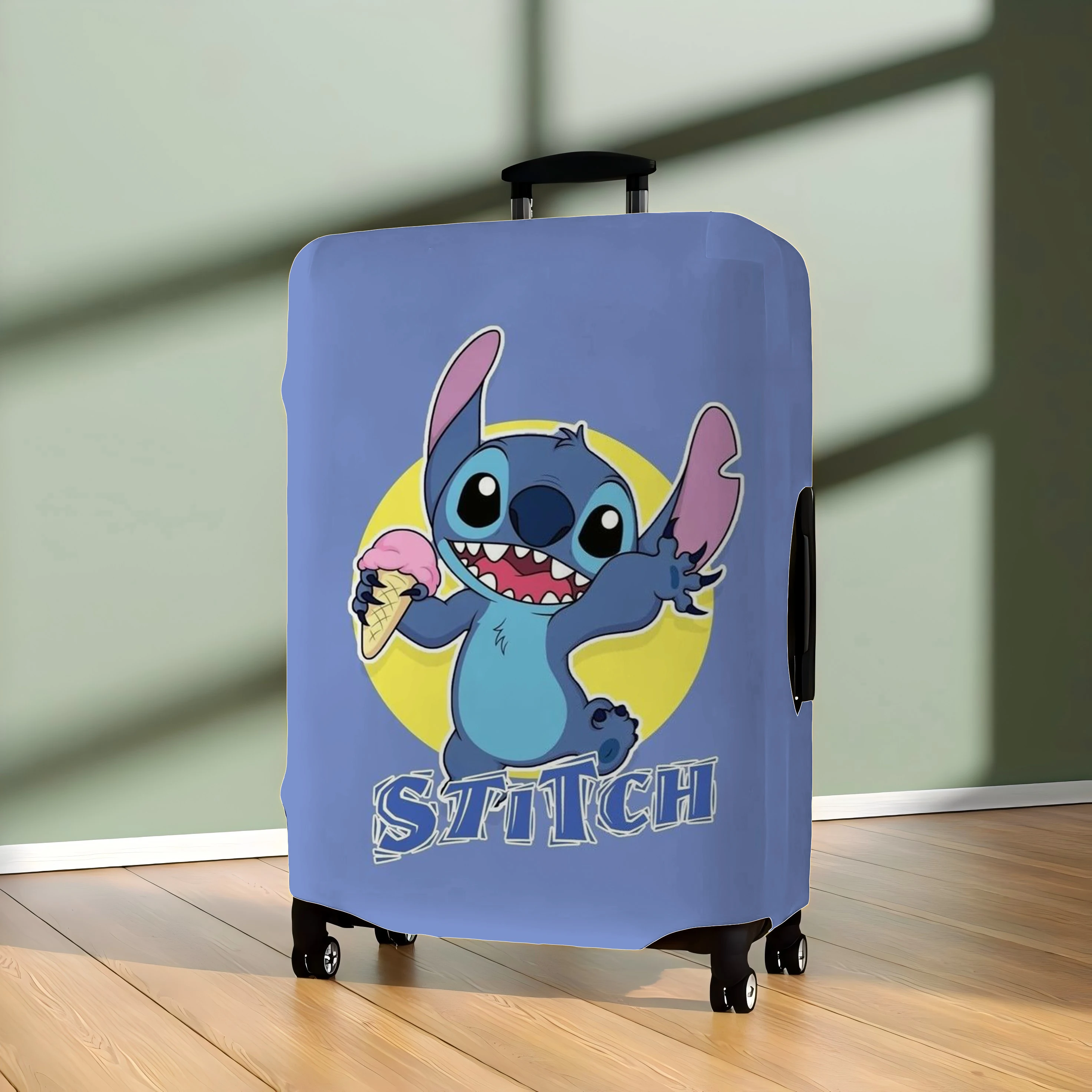 

Luggage Cover Disney Travel Storage Bag Accessories Stitch Suitcase Protector Traveling Protective Trolley Case Covers Suit For