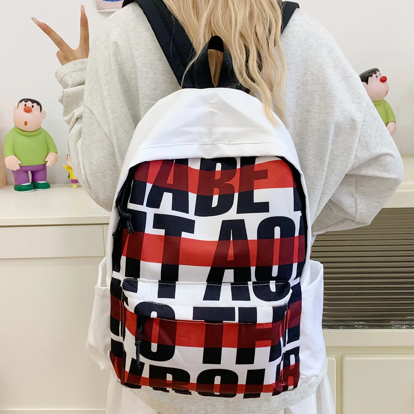 Travel School Bag for Women Fashionable Backpack with Spacious Capacity Suitable for Daily Activities and Trip