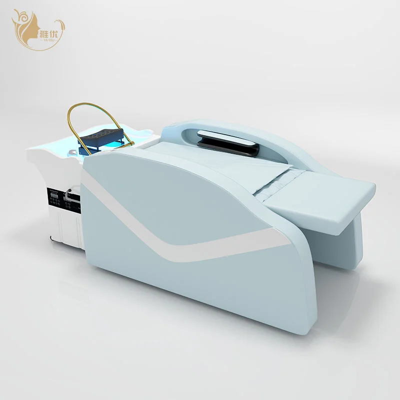 New Model Shampoo Bed Head Spa Salon Facial Beauty Lay Down Shampoo Bed for Beauty Salon Used Salon Massage Shampoo Bed