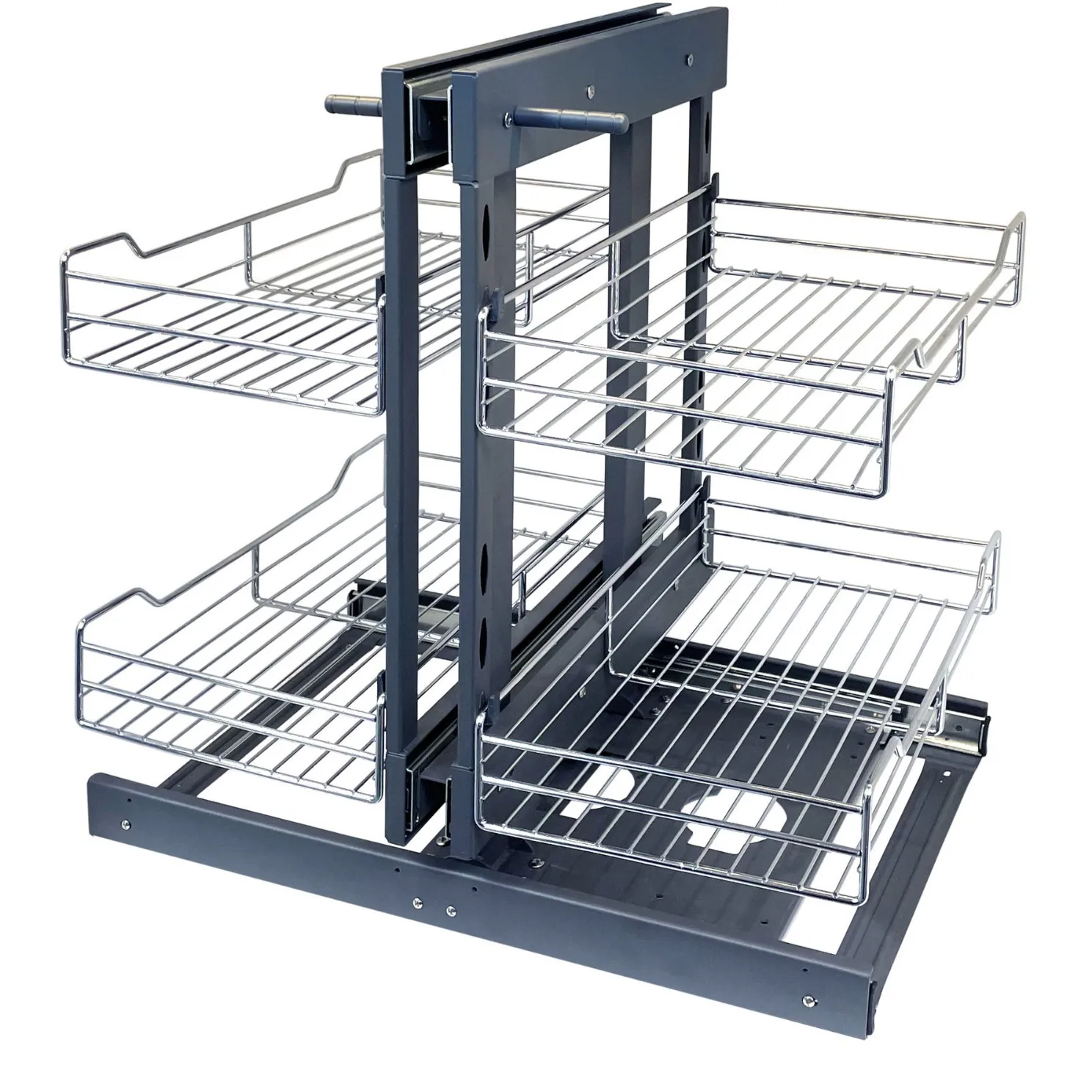 Kitchen Cabinet Corner Drawer Pull Out Basket Household Drawer Type Storage Organizer Basket