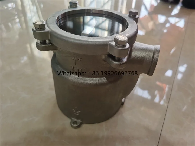 

2.5'' OEM 316 Stainless Steel Marine Sea Water Strainer Seawater Filter Strainer Boat Accessories Manufacturer