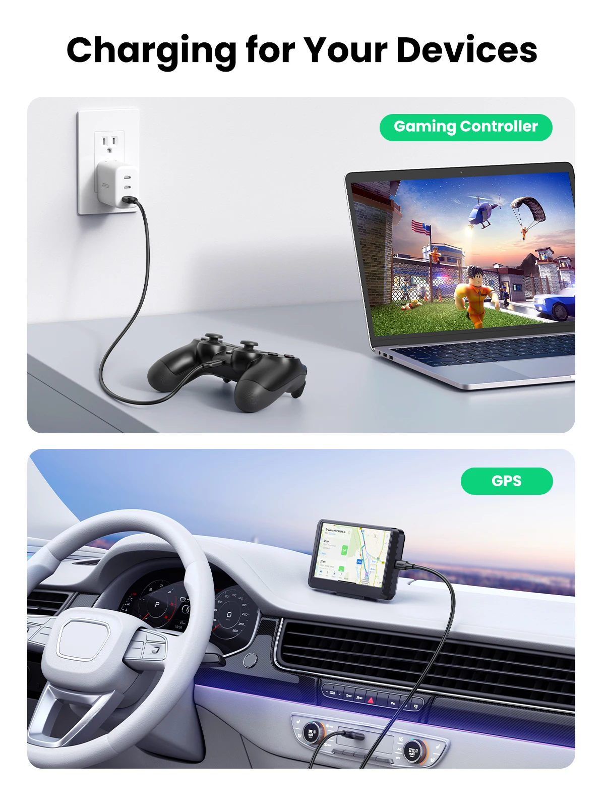 Ugreen-미니 USB 케이블 미니 USB to USB 빠른 데이터 충전기 케이블, MP... - 5
