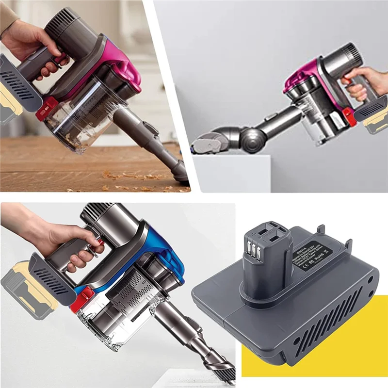 

Hot New DW31A Battery Adapter for Dewalt 20V Li-Ion Battery to for Dyson Type a DC31 DC35 DC34 Battery Vacuum Cleaner Tool