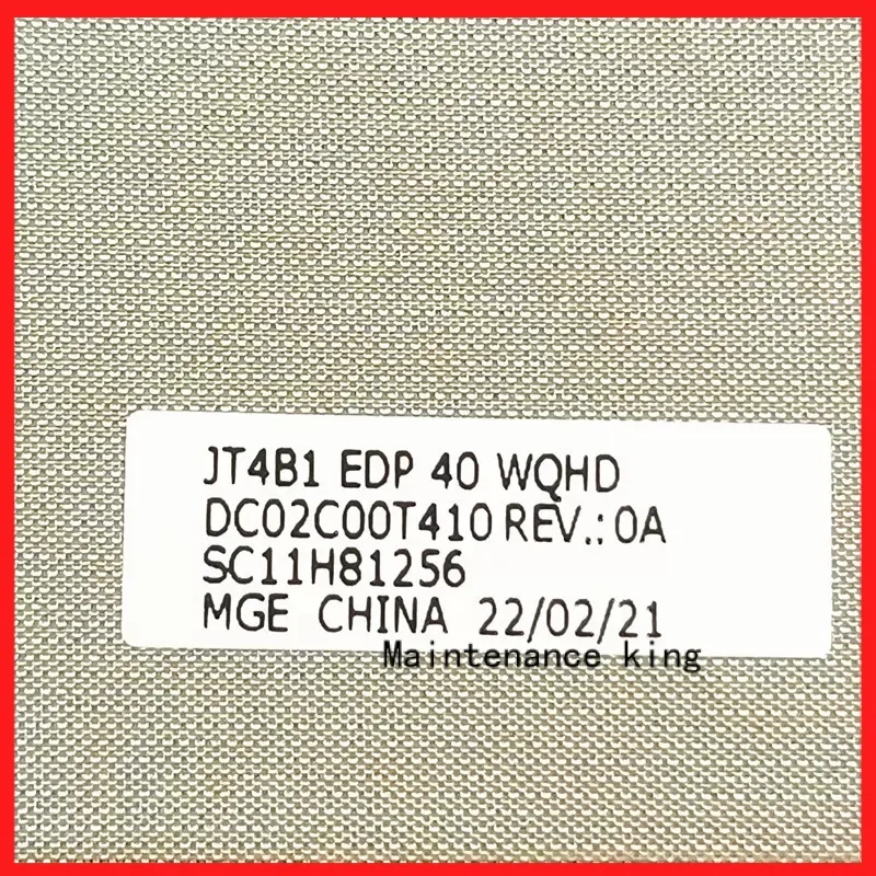 كابل كمبيوتر محمول LCD EDP أصلي جديد لينوفو ثينك باد T14s Gen 3 JT4B1 2K WQHD DC02C00T400 DC02C00T410 DC02C00T420