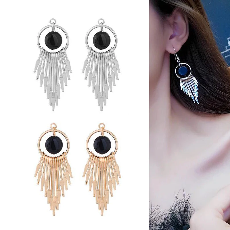 Engood 60Pcs Exaggerated Tassel Button  Sewing Trim & Embellishments Craft Buckle for DIY Earrings Pendants Jewerly Necklace