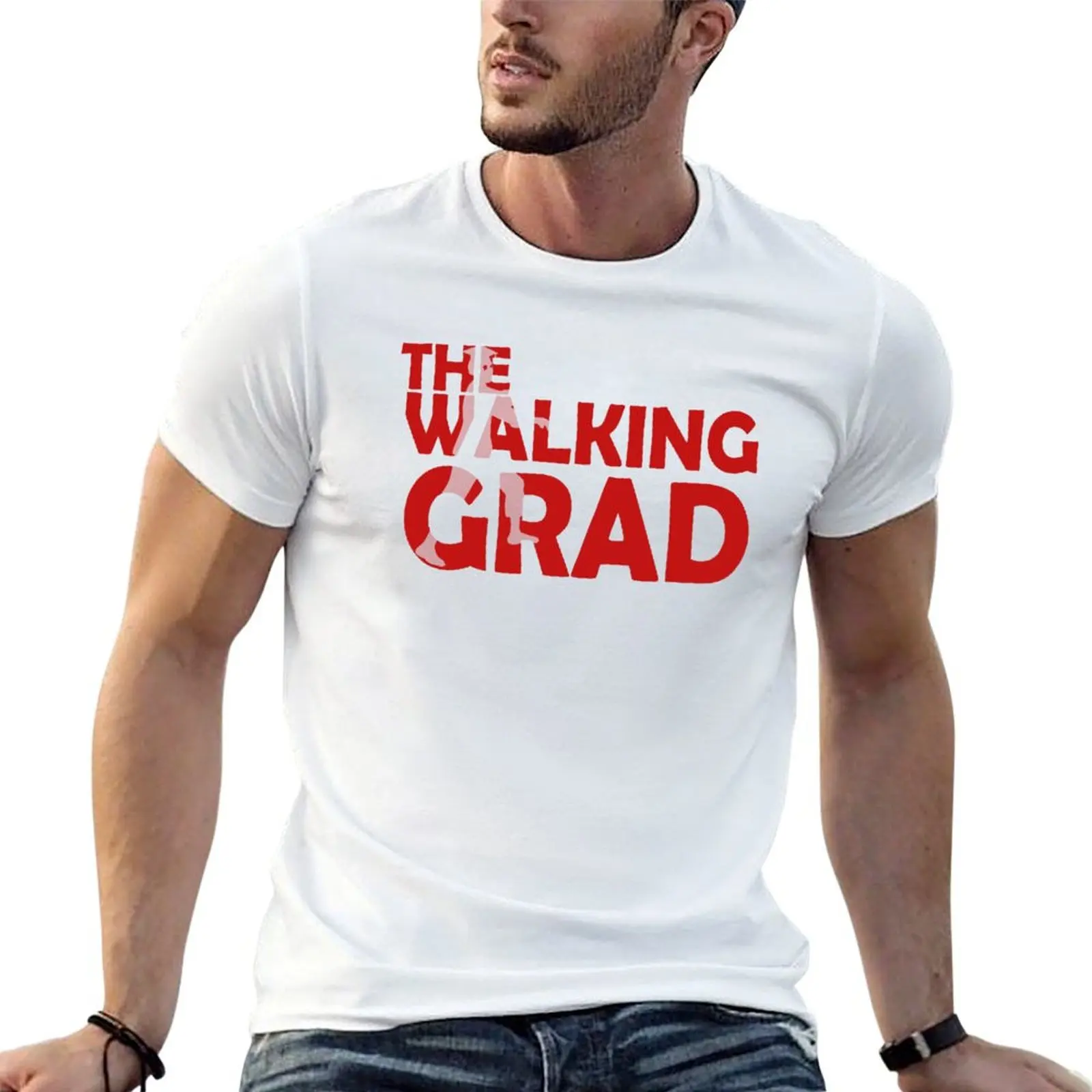 THE WALKING GRAD T-Shirt Quick Dry Fishing T-Shirt