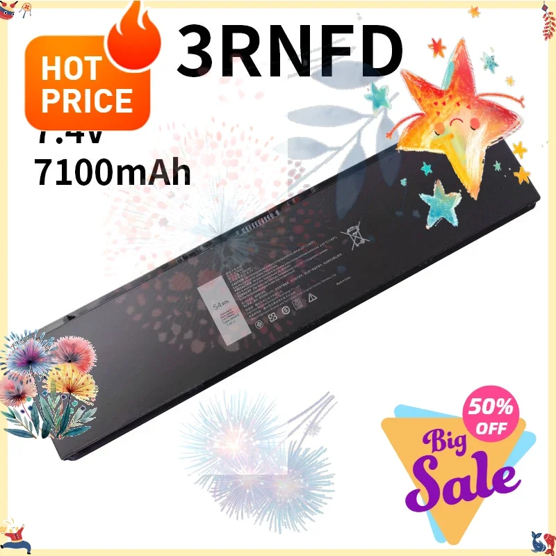7.4V 54Wh 3RNFD V8XN3 Laptop Battery For Dell Latitude 14 E7440 E7450 E7420 Series G95J5 34GKR 0909H5 0G95J5 PFXCR