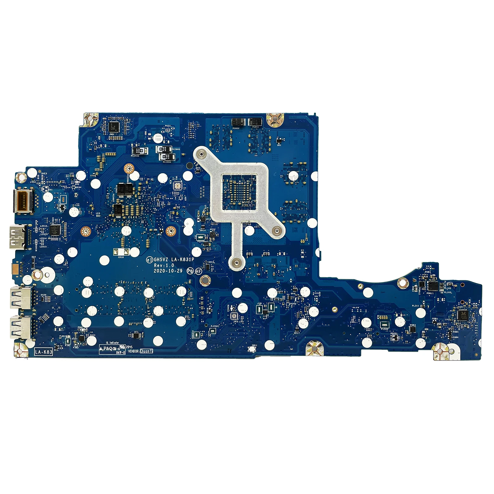 Placa-mãe portátil para Acer Aspire 7, LA-K831P, placa-mãe com R5-5500U CPU, RTX3050 V4G, 100% testado