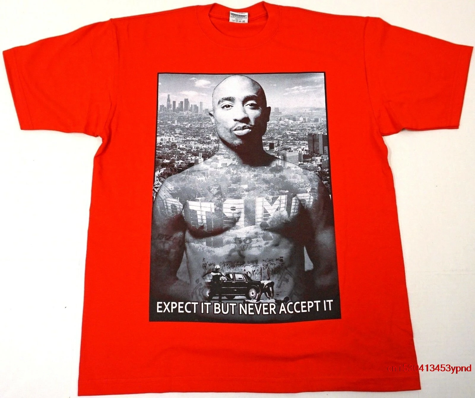 

TUPAC SHAKUR T-Shirt 2Pac West Coast Rap Legend Poet Tee Men XL New Men Hip Hop tee man's t-shirt