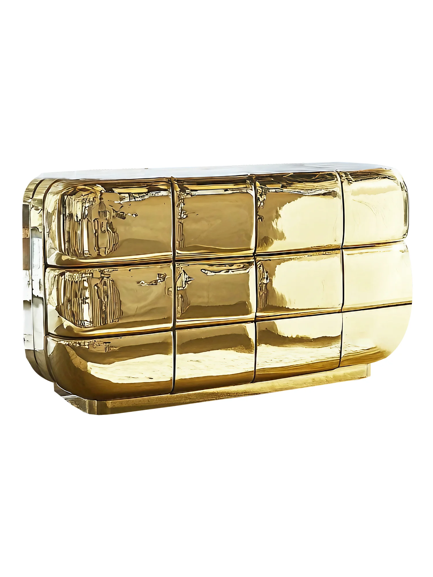 Design Kunst Aufbewahrungstruhe Esszimmer Beistellschrank Wohnzimmermöbel