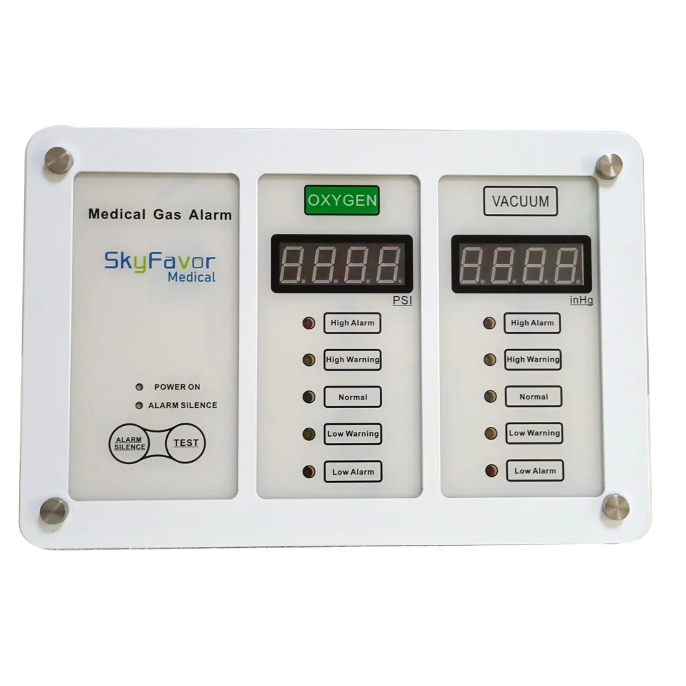 

Hospital Gas area Alarm System Pipeline for Air, Oxy-gen, VAC Medical area Alarm unit