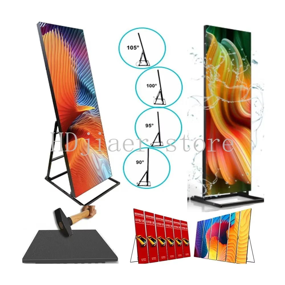 

Indoor & Outdoor LED Digital Poster - High Brightness Advertising Display for Business Promotion