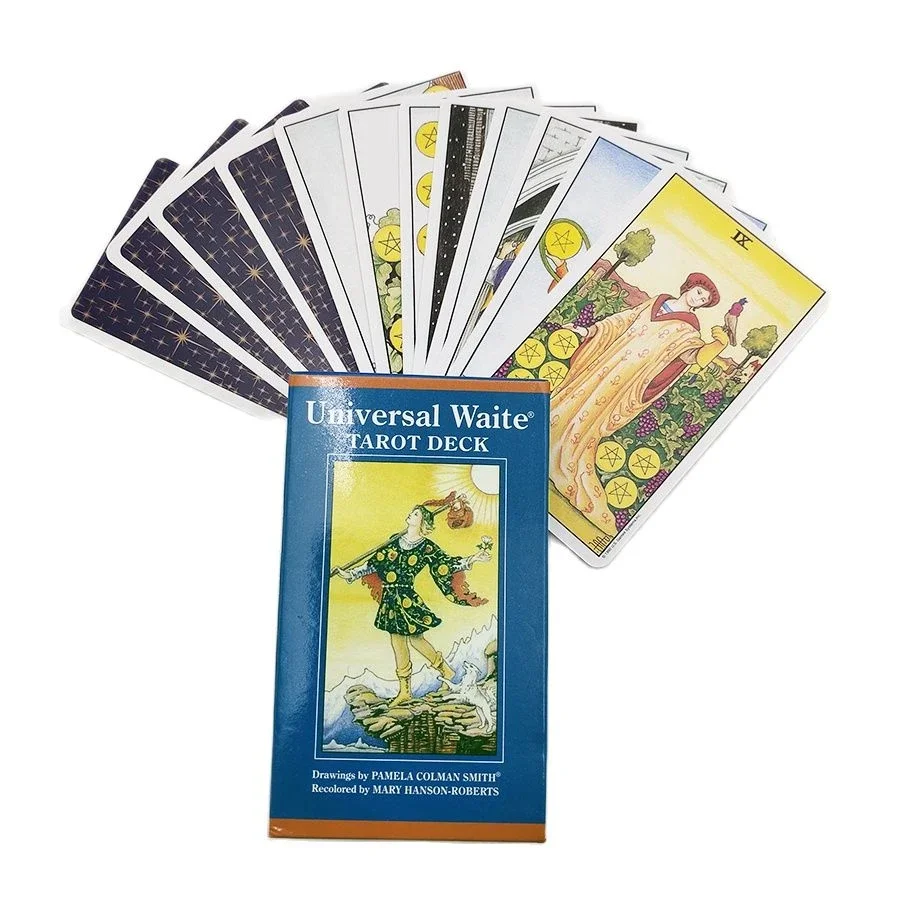 New Universal Waite Tarot Deck 78 Sheet Tarot Cards Divination Fate Gameplay Family Entertainment Party Table Playing Board Game