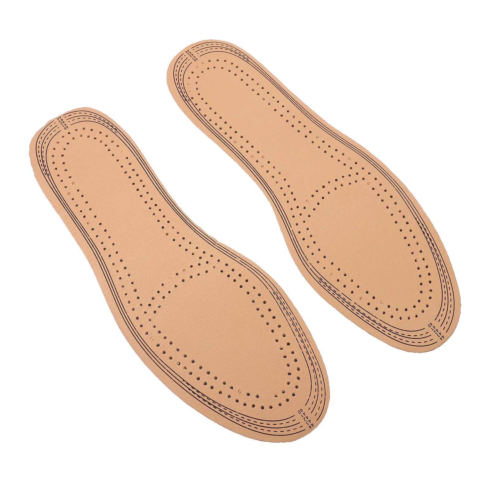 

Summer Thin Pigskin Latex Sports Pad Breathable Insoles Universal Absorption Womens Sole Athletic Shoes Enhanced