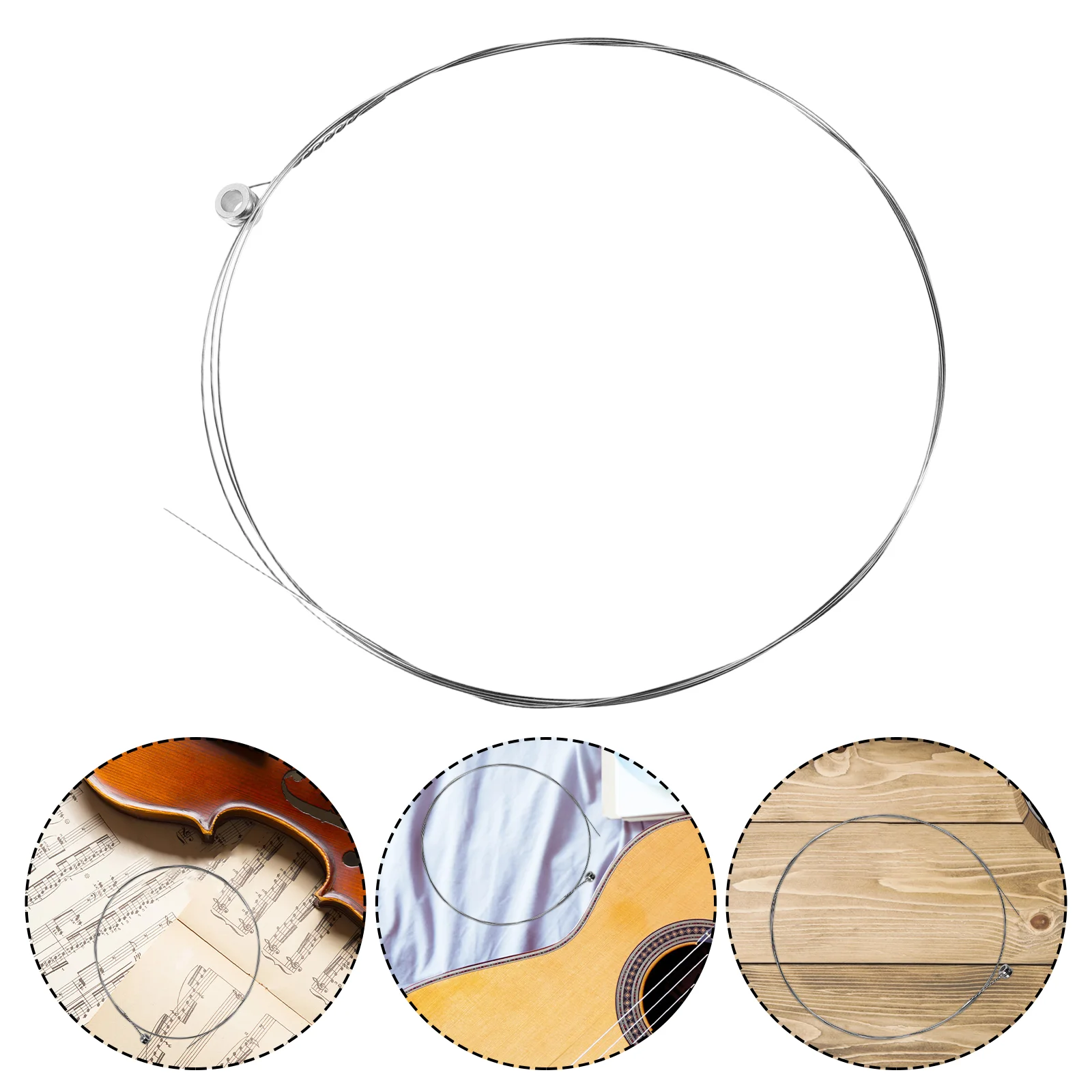 

10 Pcs Guitar Replacement Steel Strings Parts Acoustic Accessories Kit Electric