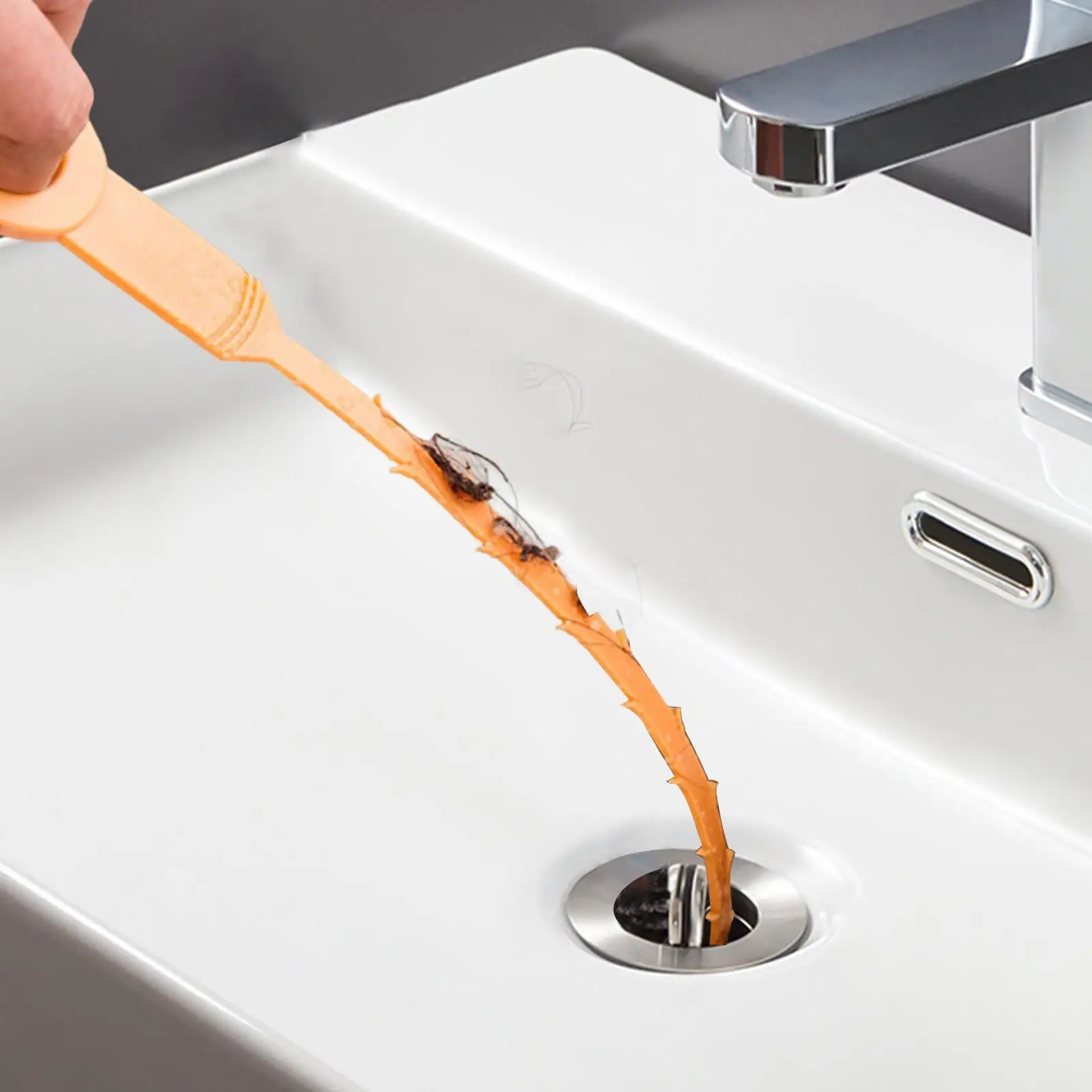 Household Toilet Pipe Sink Hair Clog Remover 21 Inch Unclogger Opener For Bathroom Kitchen Catcher Sewer Cleaning Supplies