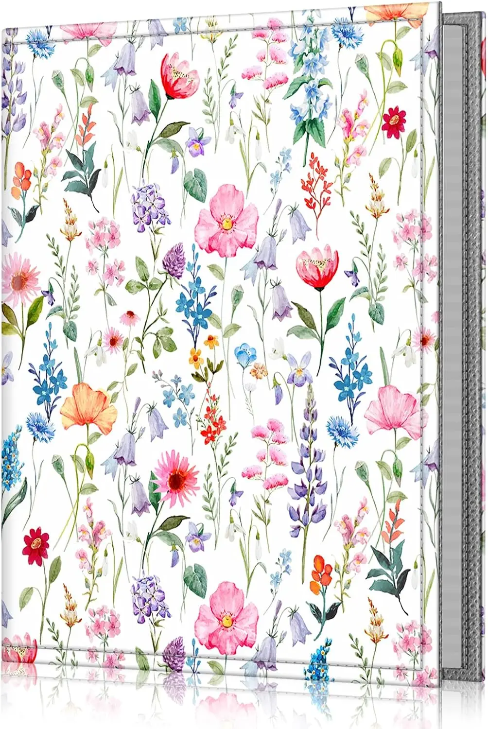

Photo Album 4x6 Photos - 52 Pockets Small Mini Capacity Premium Vegan Leather Cover, Portable Wallet Albums for Family Wedding Boys Girls, Flower Fantasy